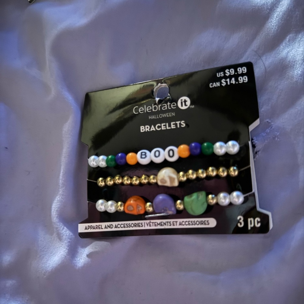Halloween bracelet set